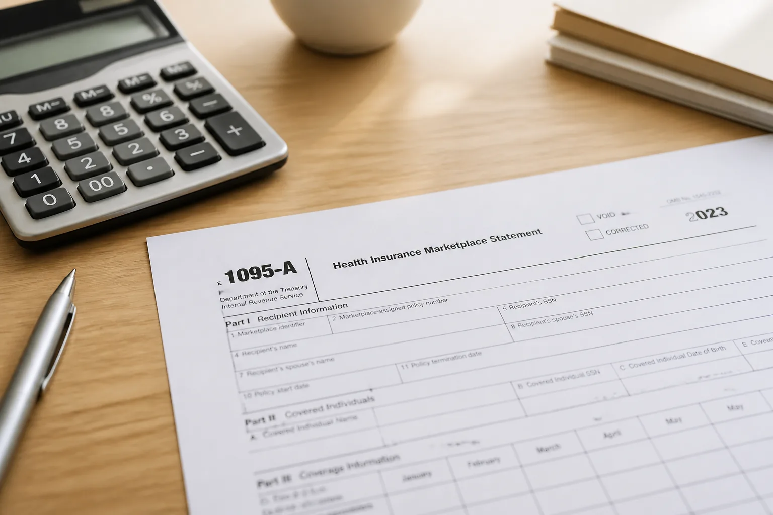 1095-A form for premium tax credit reconciliation