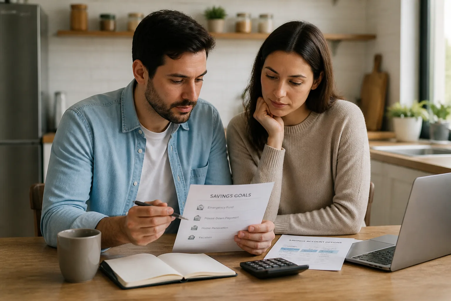 choosing savings account for shared goals