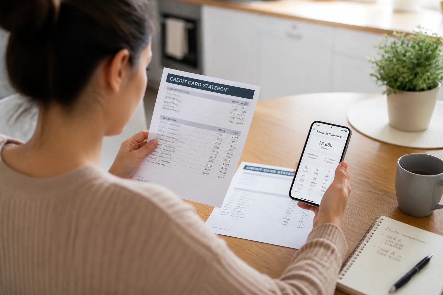 credit card rewards comparison at home