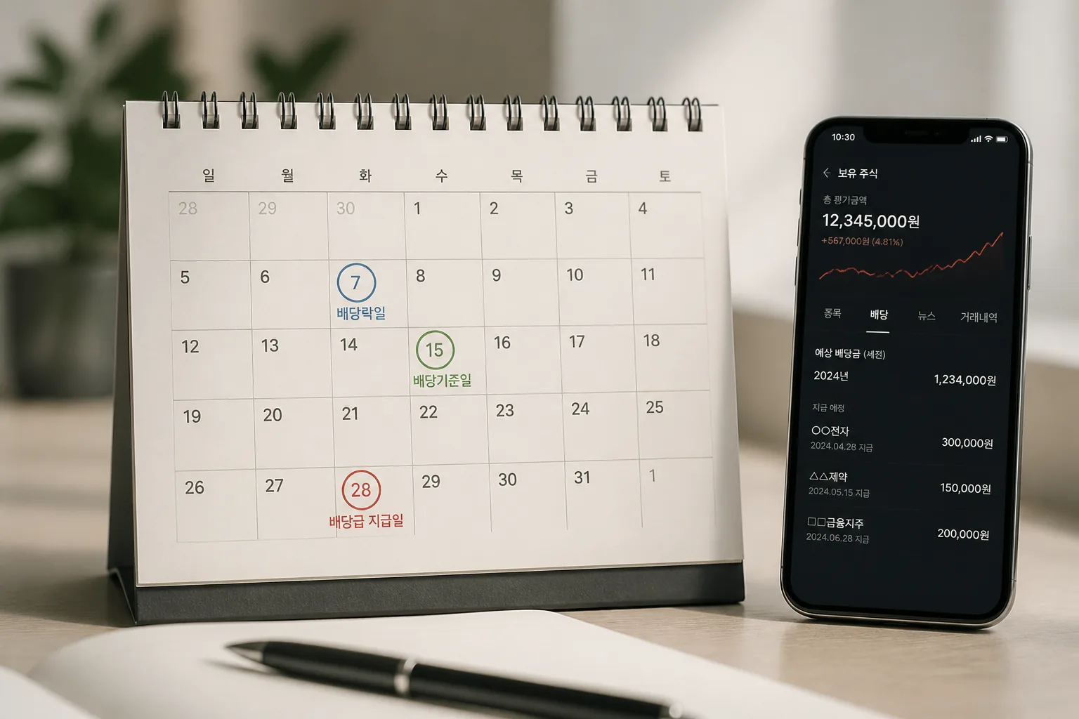 dividend investing calendar for beginners