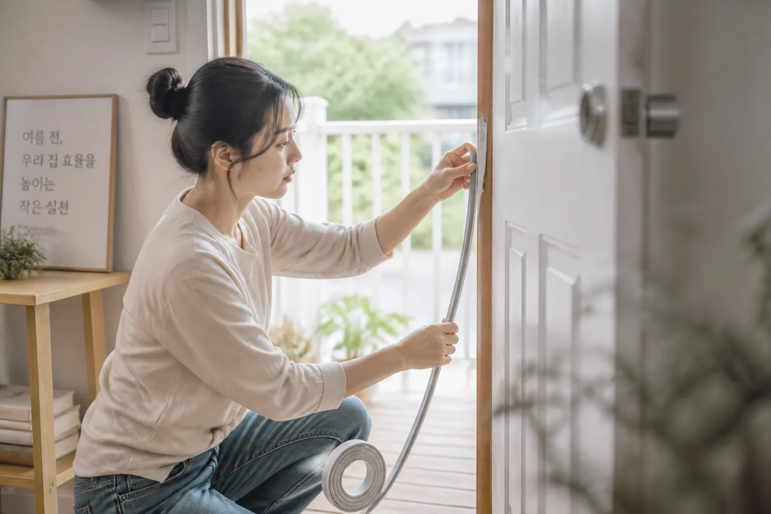 low-cost home efficiency upgrade before summer