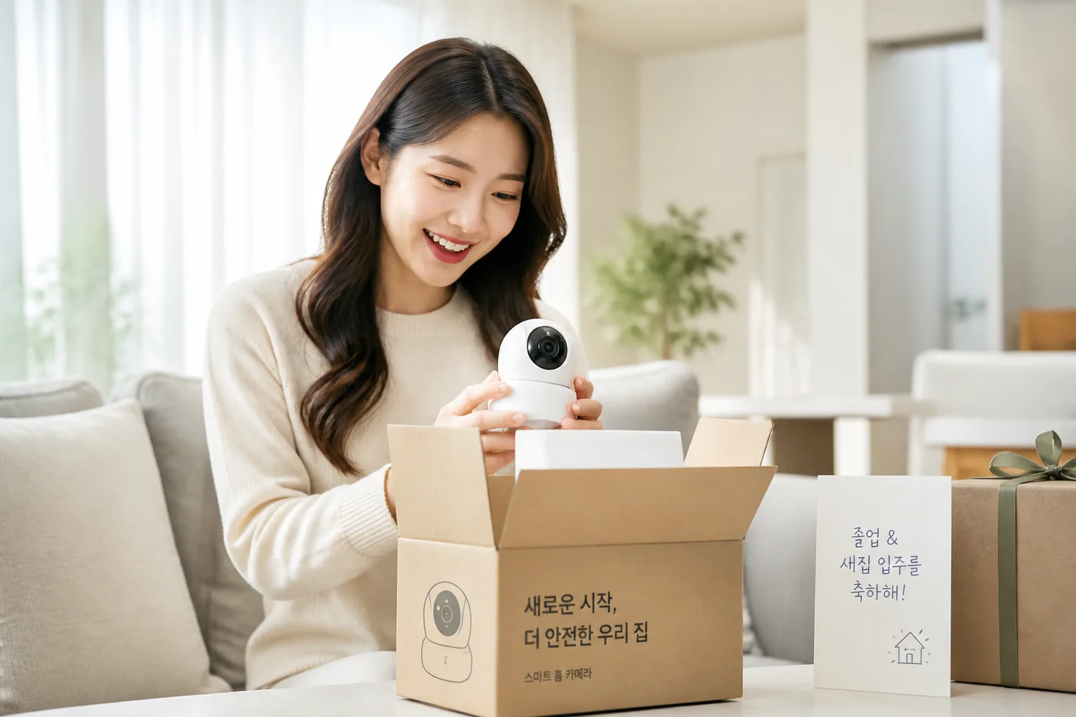 smart home camera as a graduation or housewarming gift