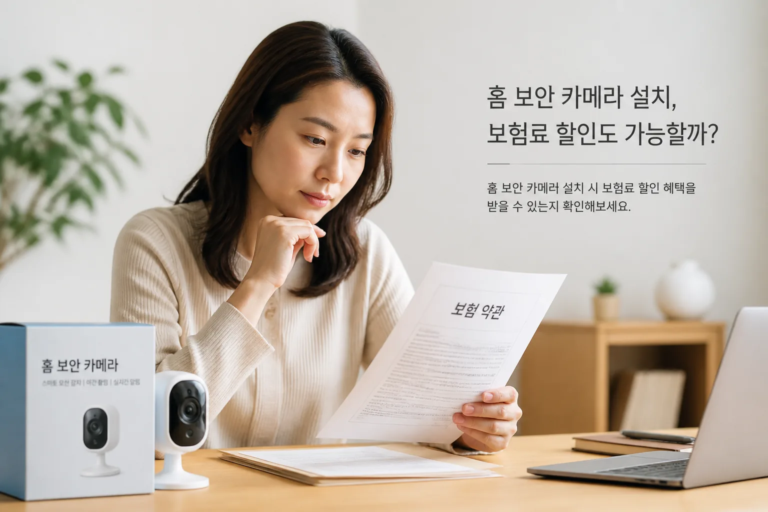 checking insurance discount eligibility for home cameras
