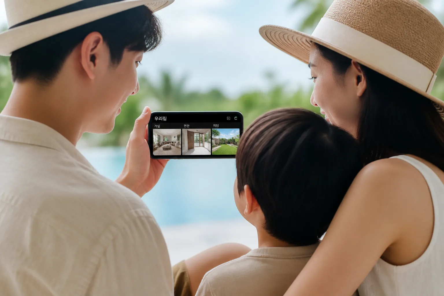 vacation monitoring with smart home cameras